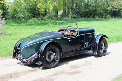 Lot 84 - 1931 Alvis 12/60 TK Beetleback Tourer