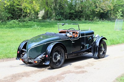 Lot 84 - 1931 Alvis 12/60 TK Beetleback Tourer