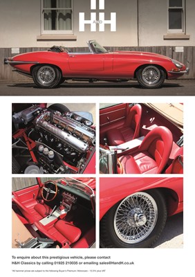 Lot 107 - 1962 Jaguar E-Type 3.8 Roadster