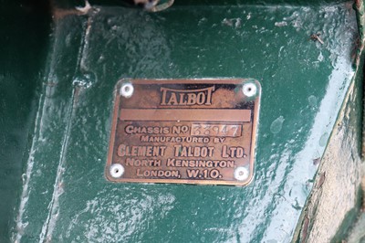 Lot 49 - 1933 Talbot AW75 Close Coupled Sports Saloon