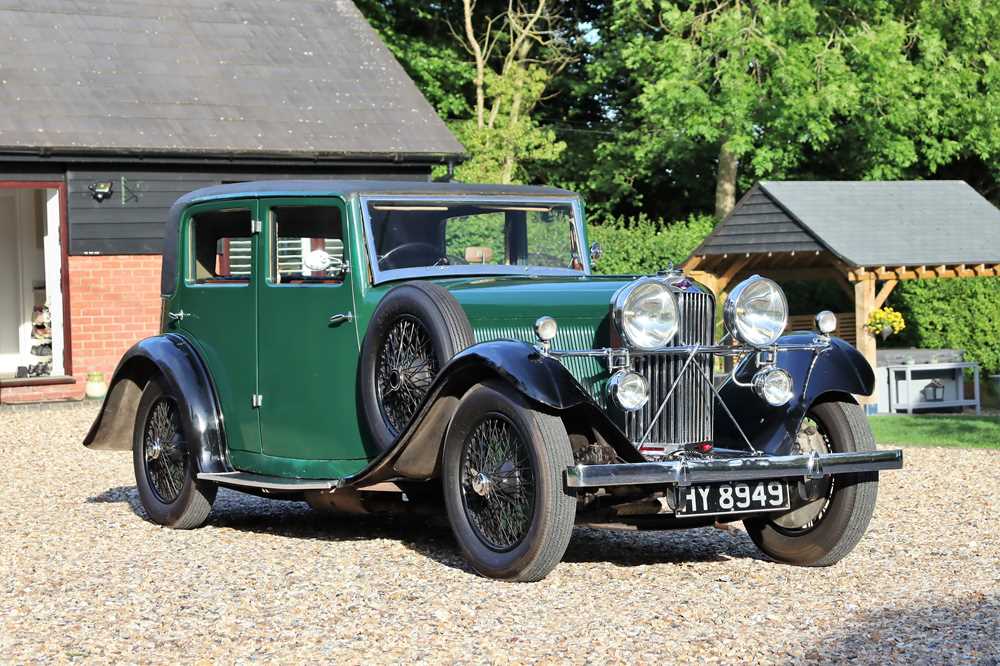 Lot 49 - 1933 Talbot AW75 Close Coupled Sports Saloon