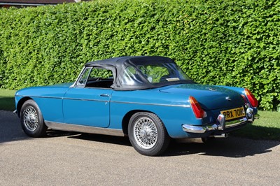 Lot 13 - 1973 MG B Roadster