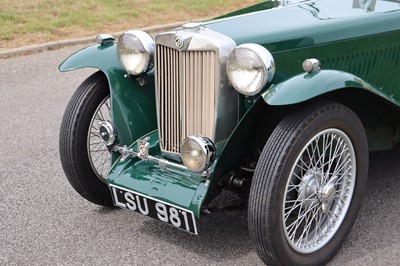 Lot 9 - 1937 MG TA