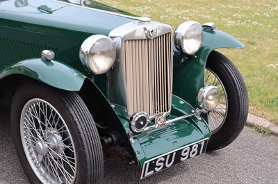 Lot 9 - 1937 MG TA