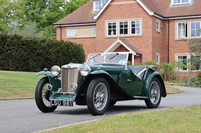 Lot 9 - 1937 MG TA