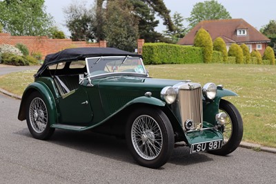 Lot 9 - 1937 MG TA