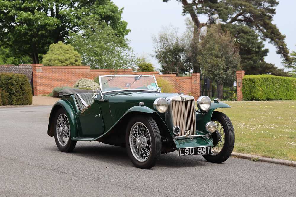 Lot 9 - 1937 MG TA