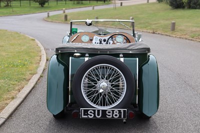 Lot 9 - 1937 MG TA