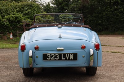 Lot 27 - 1958 Triumph TR3A