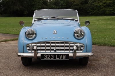 Lot 27 - 1958 Triumph TR3A