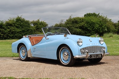 Lot 27 - 1958 Triumph TR3A