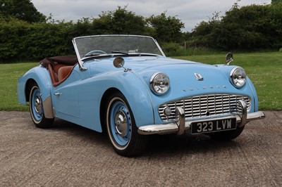 Lot 27 - 1958 Triumph TR3A