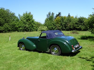 Lot 5 - 1949 Triumph 2000 Roadster