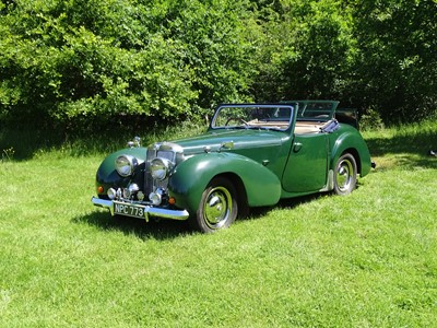 Lot 5 - 1949 Triumph 2000 Roadster