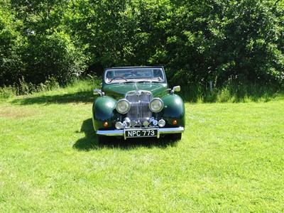 Lot 5 - 1949 Triumph 2000 Roadster