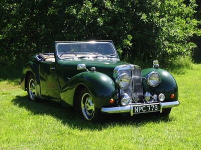 Lot 5 - 1949 Triumph 2000 Roadster