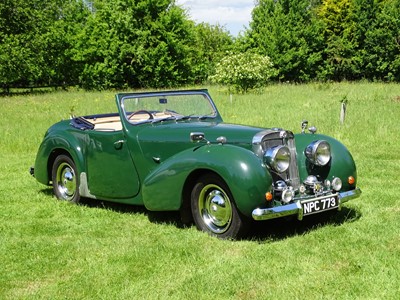 Lot 5 - 1949 Triumph 2000 Roadster