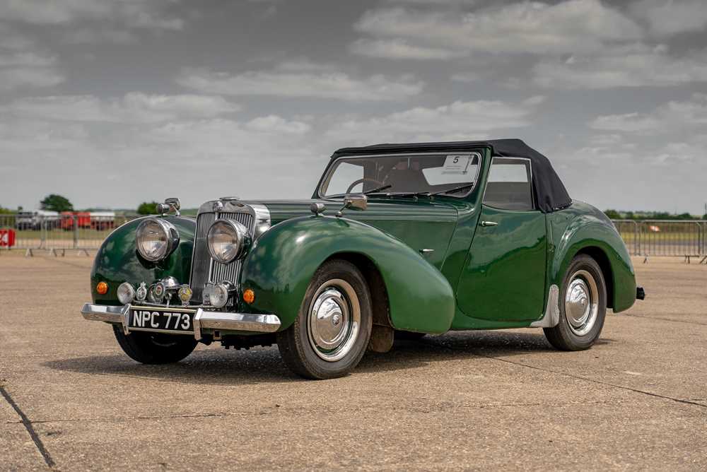 Lot 5 - 1949 Triumph 2000 Roadster