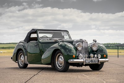 Lot 5 - 1949 Triumph 2000 Roadster