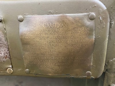 Lot 22 - 1943 Ford GPW Jeep