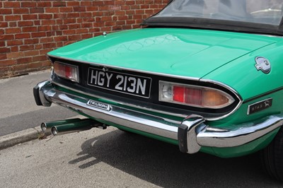 Lot 22 - 1975 Triumph Stag