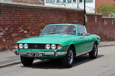 Lot 22 - 1975 Triumph Stag