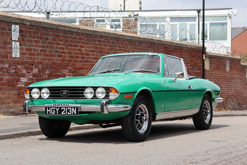 Lot 22 - 1975 Triumph Stag