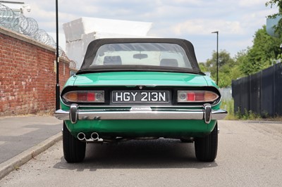 Lot 22 - 1975 Triumph Stag