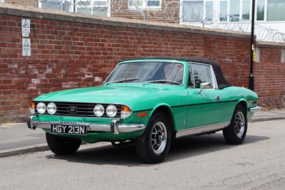 Lot 22 - 1975 Triumph Stag