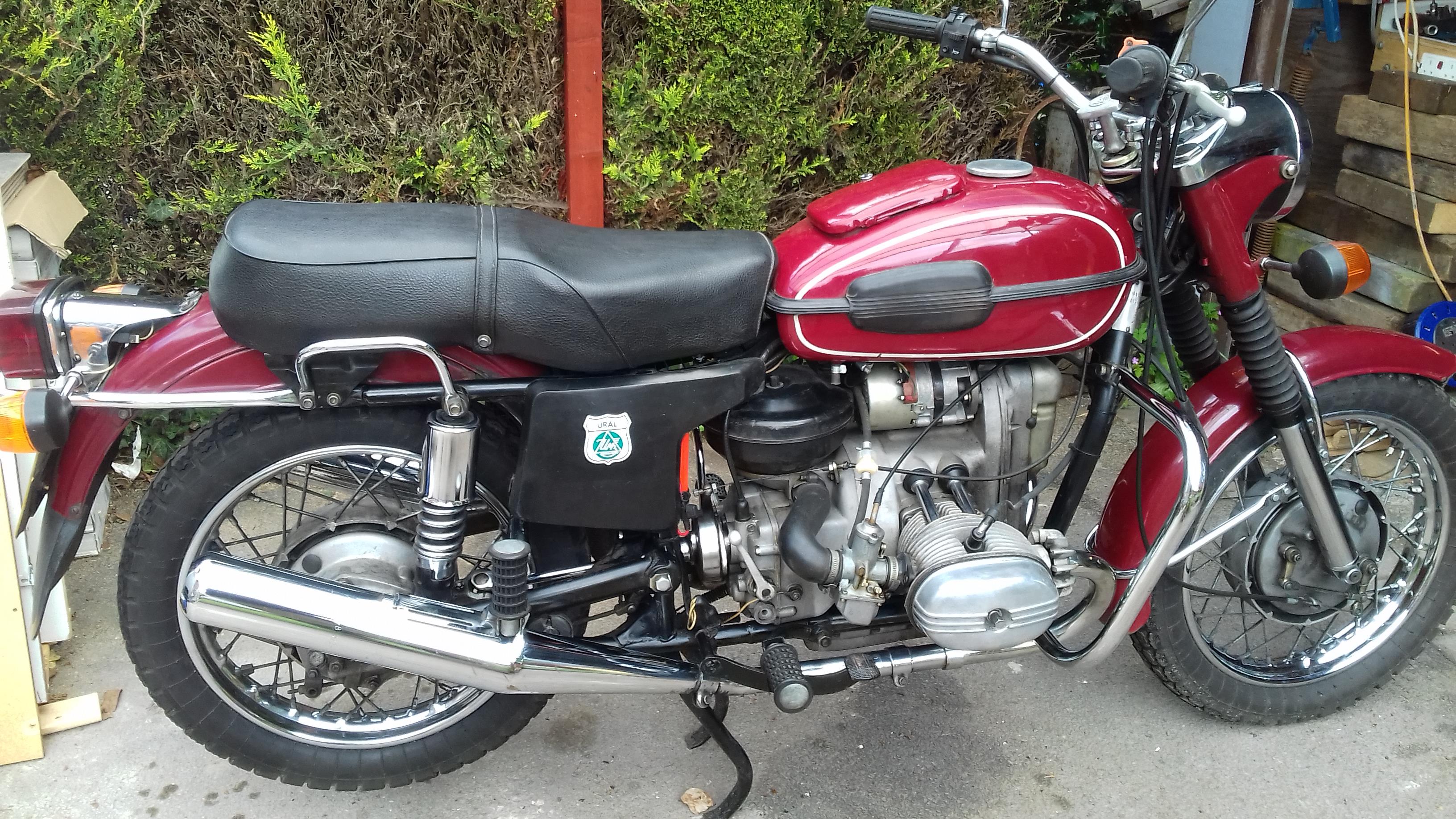 Ural 650 純正 サイドカー ランプ A 中古 丹八さんの愛車ural 梅村 Gear-Up