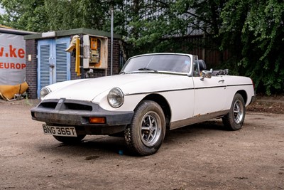 Lot 1978 MG B Roadster