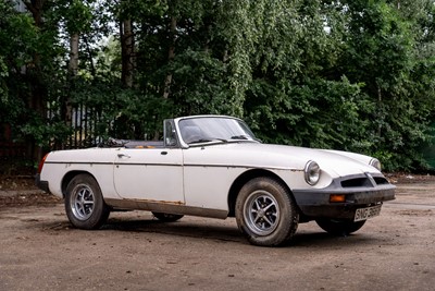 Lot 1978 MG B Roadster