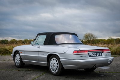 Lot 3 - 1991 Alfa Romeo Spider 2.0 S4