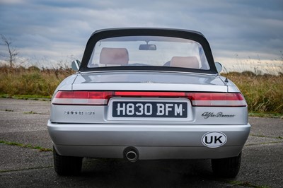 Lot 3 - 1991 Alfa Romeo Spider 2.0 S4