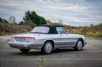 Lot 3 - 1991 Alfa Romeo Spider 2.0 S4