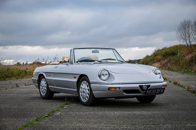 Lot 3 - 1991 Alfa Romeo Spider 2.0 S4