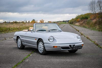 Lot 3 - 1991 Alfa Romeo Spider 2.0 S4