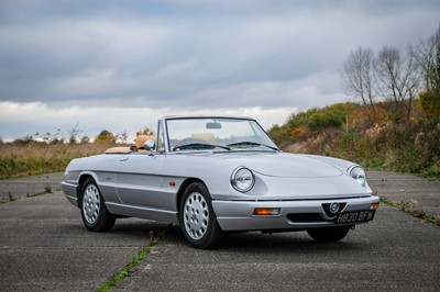 Lot 3 - 1991 Alfa Romeo Spider 2.0 S4