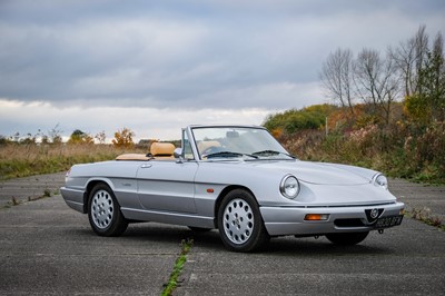 Lot 3 - 1991 Alfa Romeo Spider 2.0 S4