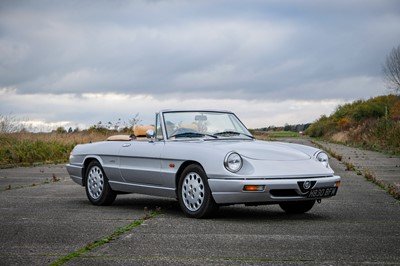 Lot 3 - 1991 Alfa Romeo Spider 2.0 S4