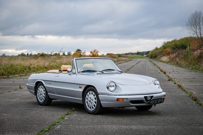 Lot 3 - 1991 Alfa Romeo Spider 2.0 S4