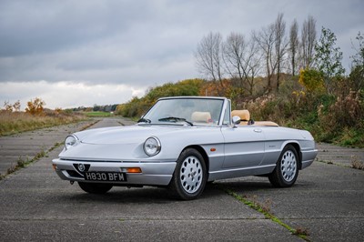 Lot 3 - 1991 Alfa Romeo Spider 2.0 S4