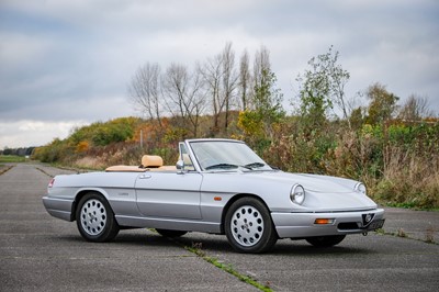 Lot 3 - 1991 Alfa Romeo Spider 2.0 S4