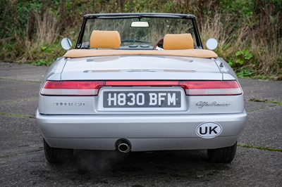 Lot 3 - 1991 Alfa Romeo Spider 2.0 S4