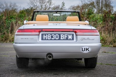 Lot 3 - 1991 Alfa Romeo Spider 2.0 S4