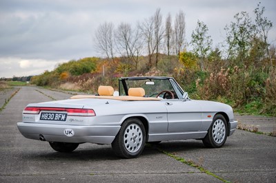 Lot 3 - 1991 Alfa Romeo Spider 2.0 S4