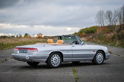 Lot 3 - 1991 Alfa Romeo Spider 2.0 S4