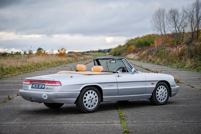 Lot 3 - 1991 Alfa Romeo Spider 2.0 S4