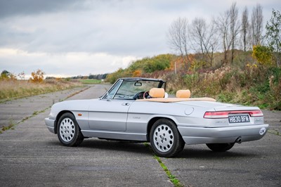 Lot 3 - 1991 Alfa Romeo Spider 2.0 S4