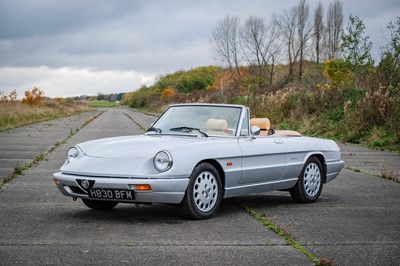 Lot 3 - 1991 Alfa Romeo Spider 2.0 S4